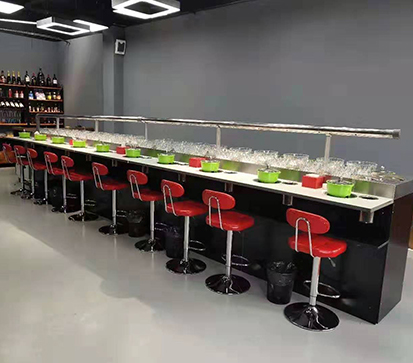 無煙旋轉火鍋設備